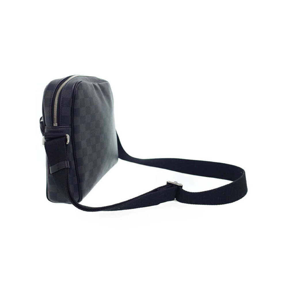 Louis Vuitton Damier Bag Graphite Shoulder Dayton Black